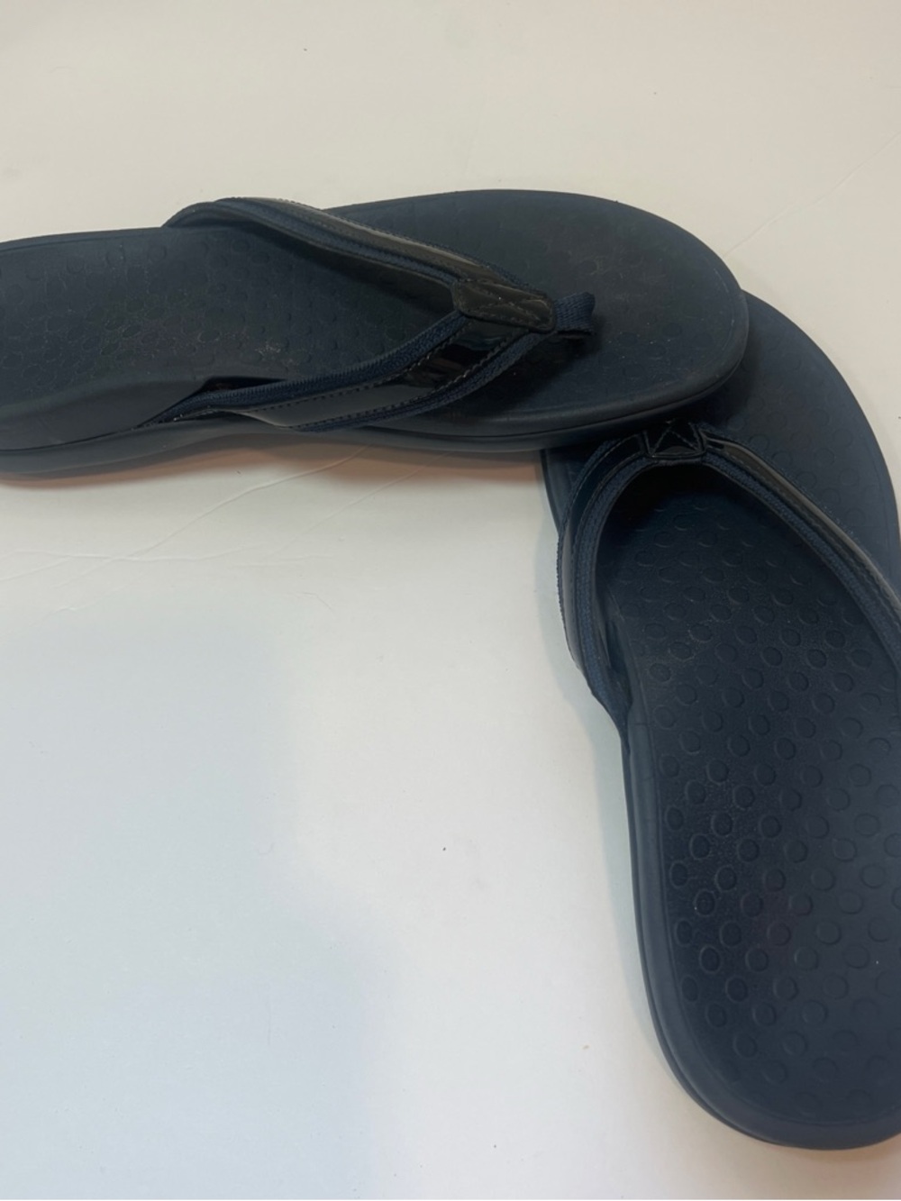 Vionic Navy Blue Women's Comfort Flip Flop Sandals - Picture 3 of 3